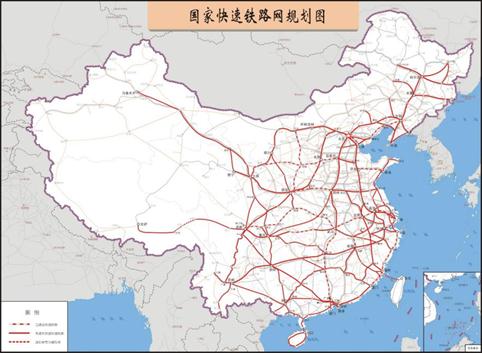 中国高铁规划2030图片