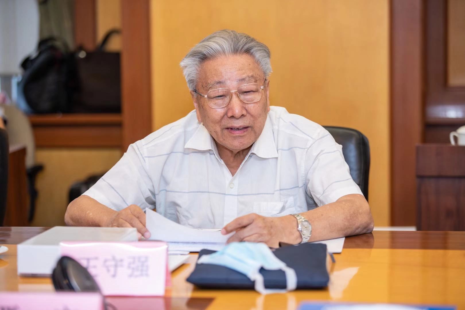 水利部原副部长王守强国务院南水北调建设委员会办公室原副主任宁远